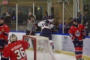 The LaSalle Vipers in action against the Stratford Warriors, November 28, 2024. Photo courtesy LaSalle Vipers official website.