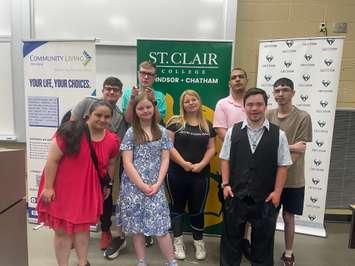 The first Project SEARCH interns for the Greater Essex County District School Board, June 2025. (Photo by Maureen Revait) 