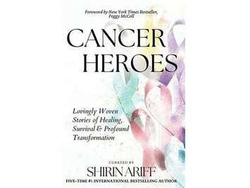 (Photo of the cover of Cancer Heroes courtesy of Shirley Gaudon)
