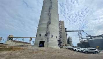 Grain storage and drying facilities at ADM industries in Port Windsor, September 4, 2025. (Photo by Maureen Revait) 