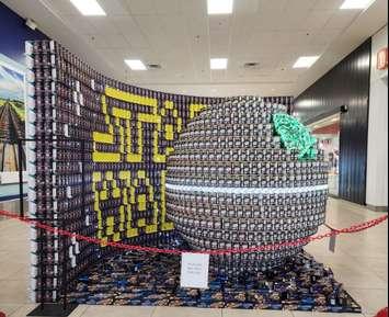 CANstruction 2024 display by CF Industries. Photo courtesy of Inn of the Good Shepherd via Facebook. 