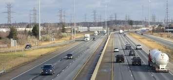 Hwy. 401 file photo by Miranda Chant, Blackburn News.