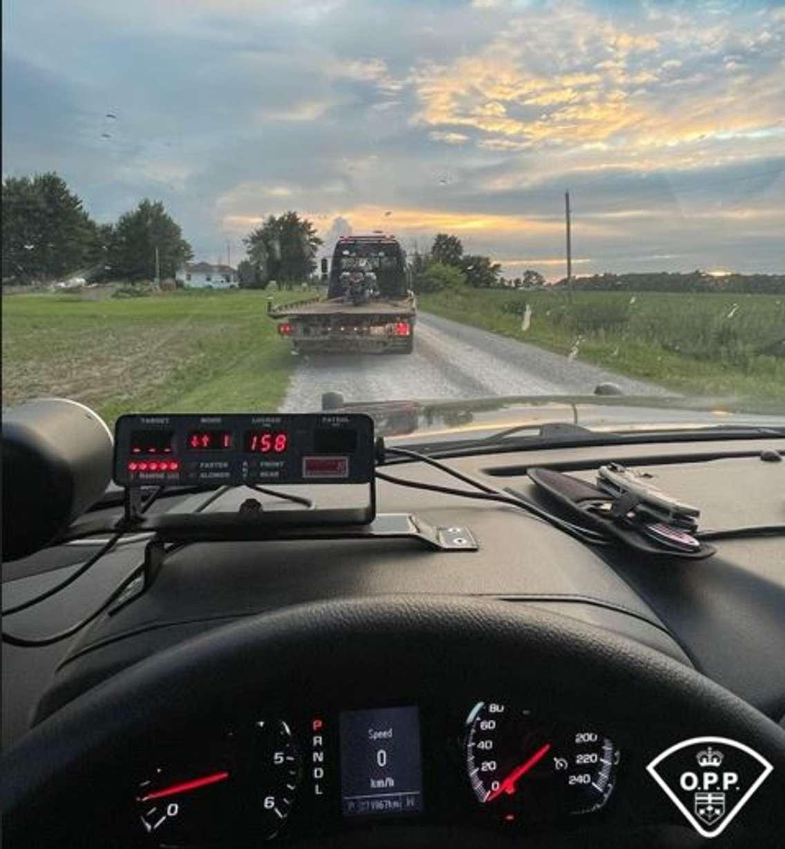 Photo courtesy of Lambton County OPP 