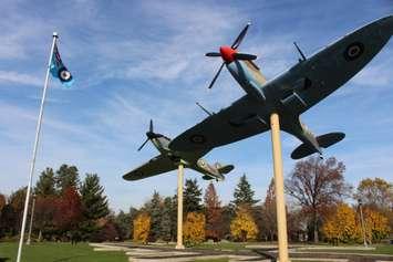 The Jackson Park Spitfire and Hurricane Memorial in Windsor seen on November 18, 2016. (Photo by Ricardo Veneza)