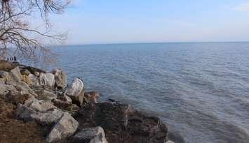 Lake Erie on March 3, 2020 (Photo by Allanah Wills)