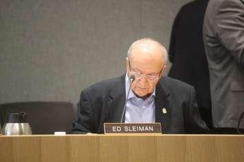 Windsor Ward 5 Councillor Ed Sleiman at City Council, September 23, 2019. Photo by Mark Brown/WindsorNewsToday.ca.