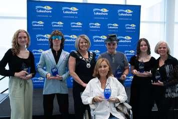 Winners of the Lakeshore Mayor's Arts Awards (Photo by: Municipality of Lakeshore)