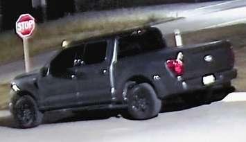 Windsor police look for truck linked to arson investigation (Provided by the Windsor Police Service) 