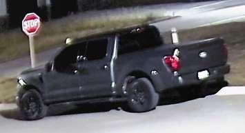 Windsor police look for truck linked to arson investigation (Provided by the Windsor Police Service) 