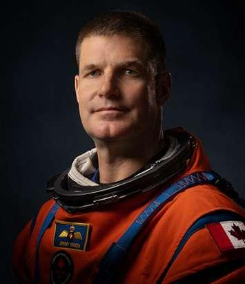 Jeremy Hansen. Photo provided by NASA.