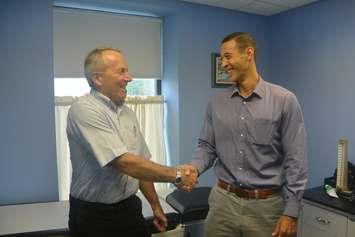 Dr. Peter Wakely (L) and Dr. Matthew Clifford (R) (Submitted Photo)