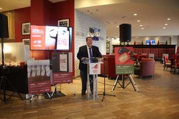 Tourism Windsor Essex Pelee Island CEO Gordon Orr, November 26, 2019. (Photo by Maureen Revait) 