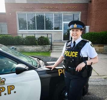 Inspector Angela Ferguson. (Photo courtesy of the Ontario Provincial Police)