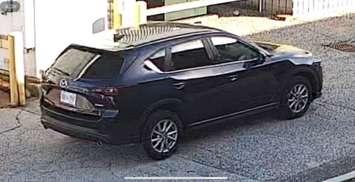 A vehicle seen near a break-and-enter on North Talbot Road in Tecumseh is shown on October 6, 2024. Image provided by Ontario Provincial Police.