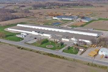 Highline Mushrooms facility in Kingsville, Ontario. (Photo courtesy Highline Mushrooms)