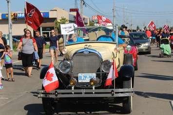 The Labour Day Parade in Windsor, September 5, 2016. (Photo by Adelle Loiselle.)