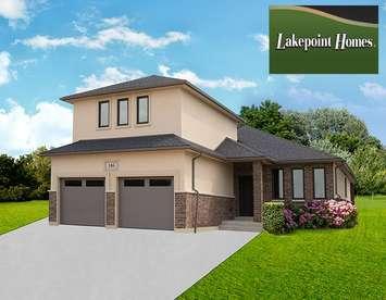 The Brentwood Lottery dream home located at 146 Summer Street in Belle River. Photo supplied by Brentwood Lottery. 