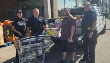 (Photo from World Homeless Day food drive courtesy of the Salvation Army Windsor Centre of Hope)