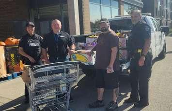 (Photo from World Homeless Day food drive courtesy of the Salvation Army Windsor Centre of Hope)