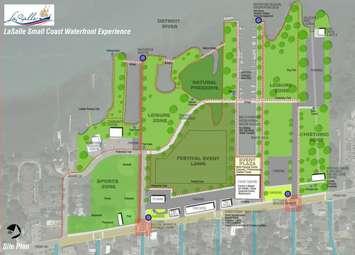 An artists rendering of LaSalle's Waterfront project. (courtesy of the Town of LaSalle)