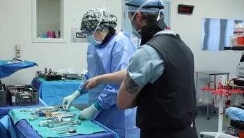 First Total Ankle Replacement at the CKHA (Screengrab via CKHA Media YouTube)