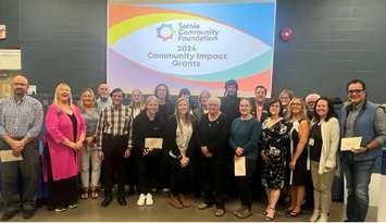 2024 Sarnia Community Foundation (SCF) Community Impact Grants Recipients (Photo courtesy of SCF)