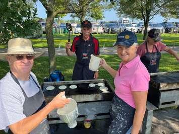 Rotary Club of Sarnia's Mackinac Race Pancake Breakfast. Photo courtesy of Carolyn Luciani. 