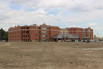 The Village At St. Clair, July 25, 2014, three days before it officially opens. (photo by Mike Vlasveld)