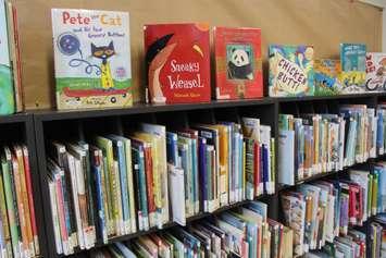Library Books. (Photo by Maureen Revait) 