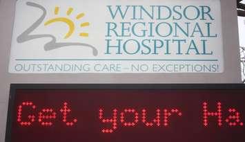 Windsor Regional Hospital Ouellette campus. Blackburn News file photo.