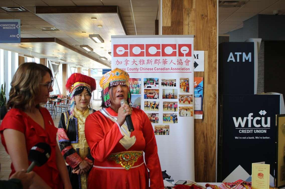 The Chinese Village previews its Carrousel of the Nations offerings at the Windsor International Aquatic and Training Centre, June 4, 2019. Photo by Mark Brown/Blackburn News.