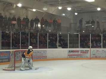 The Essex 73's host the Exeter Hawks on March 17, 2015. (Photo by Ricardo Veneza)
