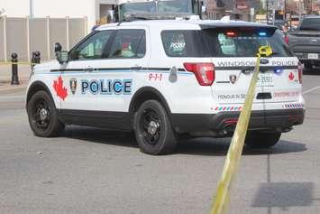 Windsor Police SUV, September 1, 2018. (Photo by Mark Brown/Blackburn News.)