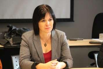 Windsor-West NDP MPP Lisa Gretzky. (Photo by Jason Viau)