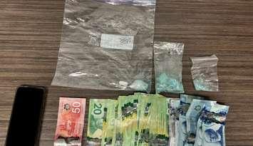 Drugs seized during a retail theft blitz in December (Photo by: Sarnia police)