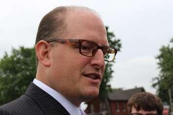 Mayor Drew Dilkens August 5, 2014. (Photo by Adelle Loiselle.)