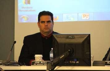 Amherstburg CAO John Miceli, February 9, 2015. (Photo by Mike Vlasveld)
