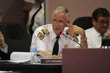 BlackburnNews.com file photo of Windsor fire chief Bruce Montone, September 8, 2015. (Photo by Jason Viau)