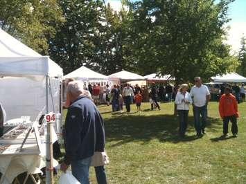 Art in the Park. Blackburn News file photo.