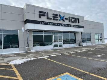 Flex-Ion Battery Innovation Centre, February 8, 2022. (Photo by Maureen Revait) 