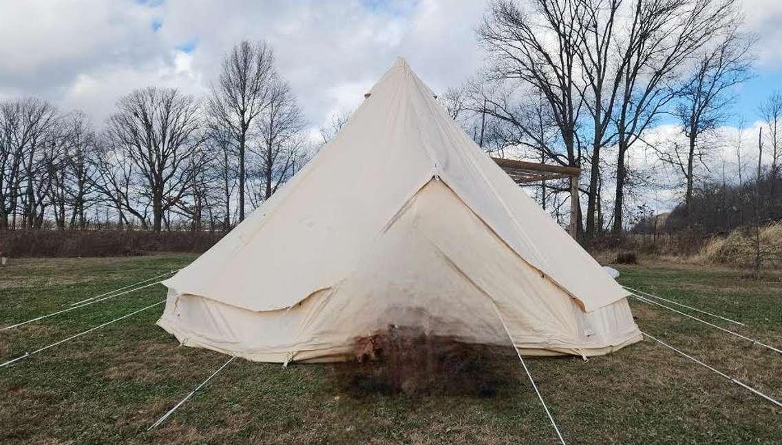 (Photo of a yurt courtesy of the Ontario Provincial Police)