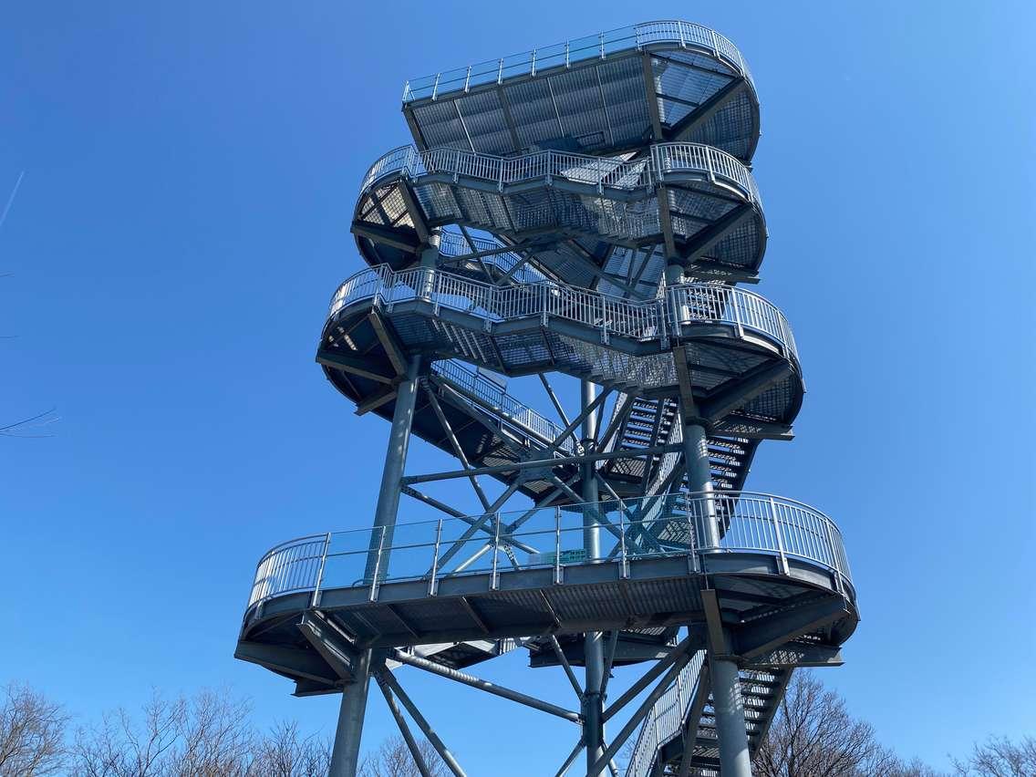 (Viewing tower at Point Pelee National Park. Photo by Adelle Loiselle)