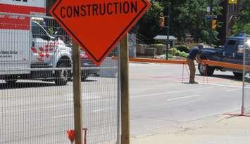 Road construction (Photo by Tamara Thornton, Blackburn Media)