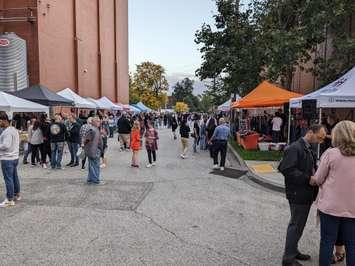 The Walkerville Night Market, Windsor, September 29, 2023. Photo by Mark Brown/WindsorNewsToday.ca.