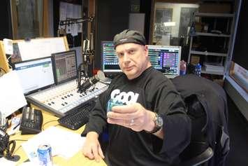 100.7 Cool FM morning man, Dave Tymo, May 18, 2018.  (Photo by Adelle Loiselle)