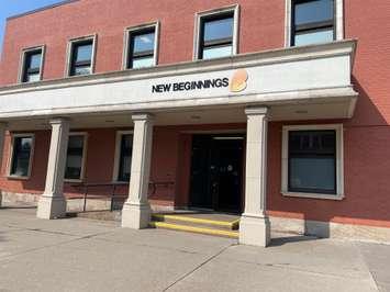 New Beginnings building in Windsor, June 27, 2025.  (Photo by Maureen Revait)