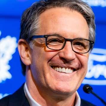 Brendan Shanahan. Photo courtesy Toronto Maple Leafs/X.