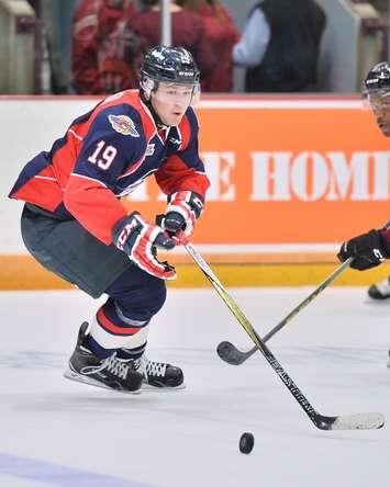 Christian Fischer. (Photo by Terry Wilson / OHL Images.)
