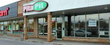 The former Pita Pit on St. Clair St. in Chatham. November 5, 2018. (Photo by Greg Higgins).