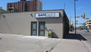 Safepoint safe consumption site in Windsor, April 19, 2023. (Photo by Maureen Revait)